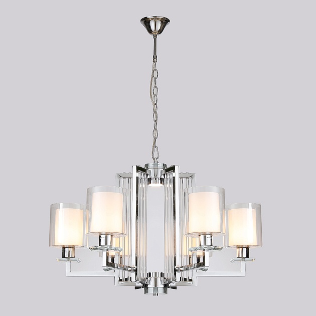 Подвесная люстра iLamp King RM6201-6 CR+CL изображение Подвесная люстра iLamp King RM6201-6 CR+CL Фото №