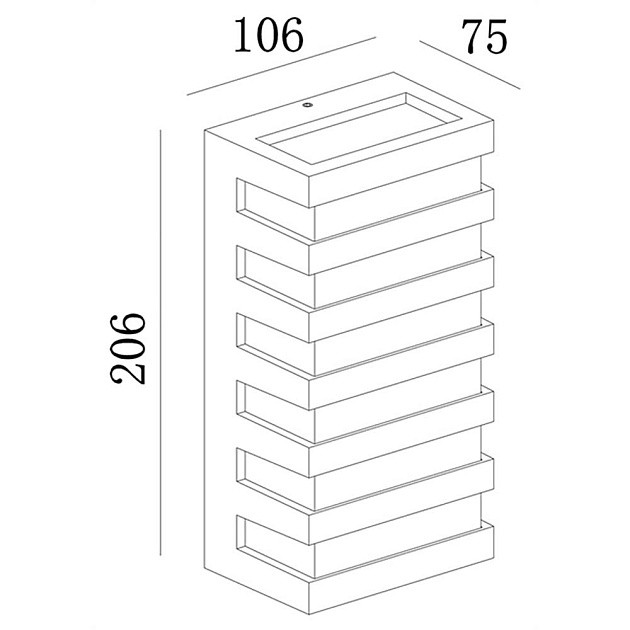 Плафон Deko-Light Leuchte Grumium eckig III 930374 Фото № 2