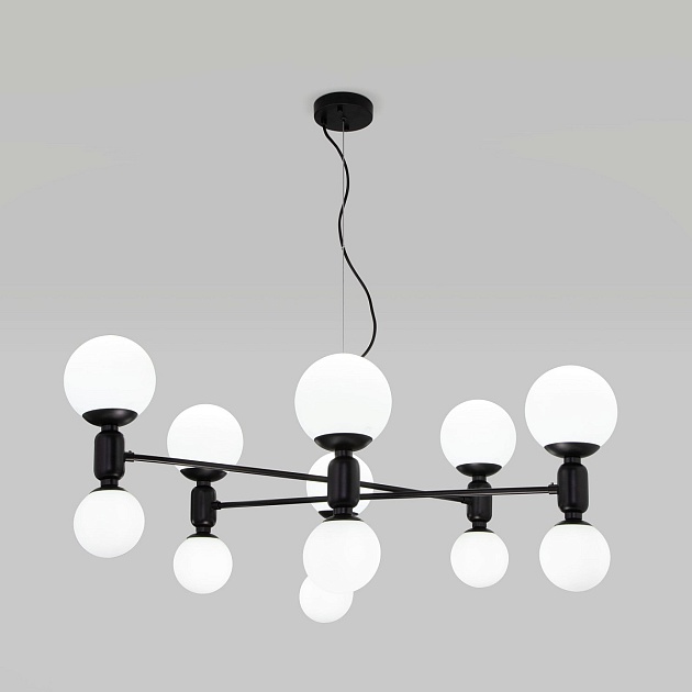 Подвесная люстра Eurosvet Bubble 30182 черный Фото № 