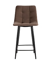 Полубарный стул Stool Group Джанго велюр коричневый vd-django-b12 2