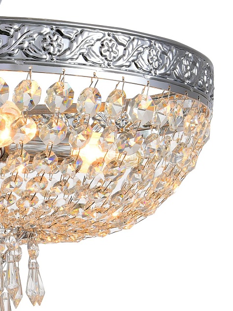 Потолочный светильник Natali Kovaltseva Barocco 81404/4C Chrome Фото № 2