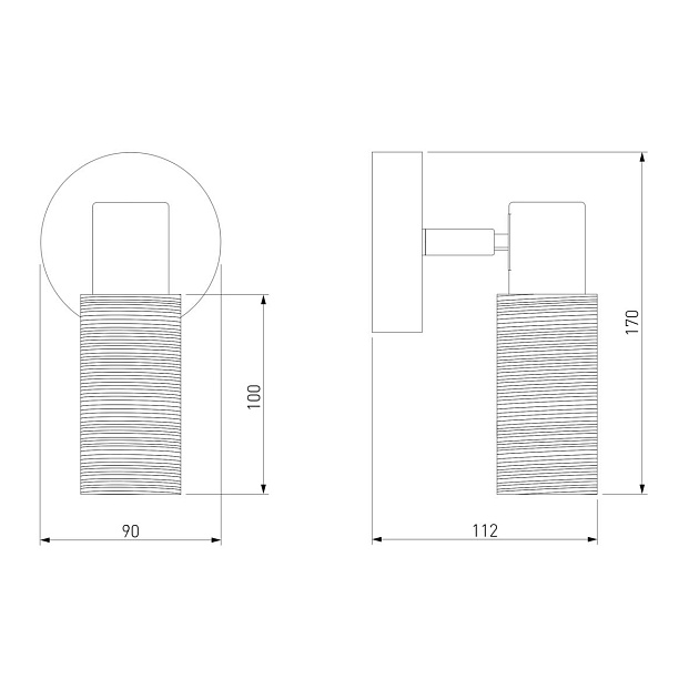 Спот Eurosvet 20043/1 сатин-никель Фото № 2