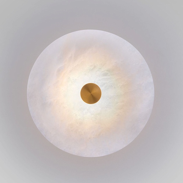 Настенный светодиодный светильник Eurosvet Thasos 40341 Led латунь Фото № 