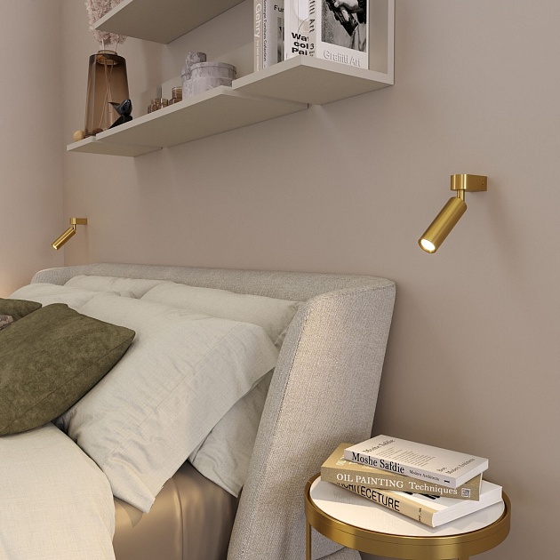 Светодиодный спот Eurosvet Pitch 20143/1 LED латунь изображение 3 Светодиодный спот Eurosvet Pitch 20143/1 LED латунь Фото № 3