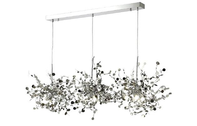 Подвесная люстра Crystal Lux GARDEN SP3х3 L1200 CHROME Фото № 2
