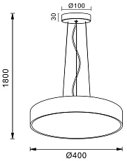Подвесной светодиодный светильник Deko-Light Menkar 342203 1