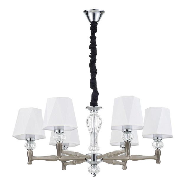 Подвесная люстра Escada 672/6S Nickel изображение Подвесная люстра Escada 672/6S Nickel Фото №