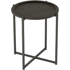 Журнальный стол Калифорния Бьерн черный лофт/черный 7038902305