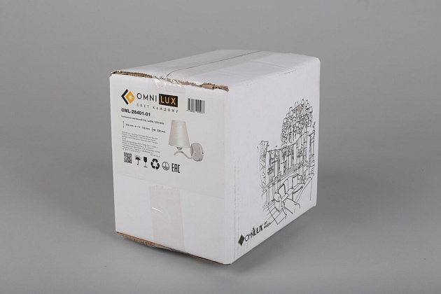 Бра Omnilux Ugento OML-28401-01 изображение 2 Бра Omnilux Ugento OML-28401-01 Фото № 2