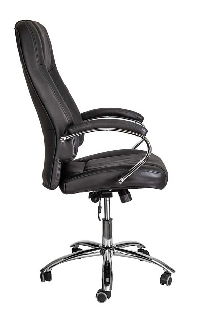 Кресло руководителя AksHome King чёрный, натуральная кожа 64406 изображение 5 Кресло руководителя AksHome King чёрный, натуральная кожа 64406 Фото № 5