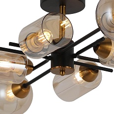 Потолочная люстра Illumico IL8243-8COU-79 BK GD 2