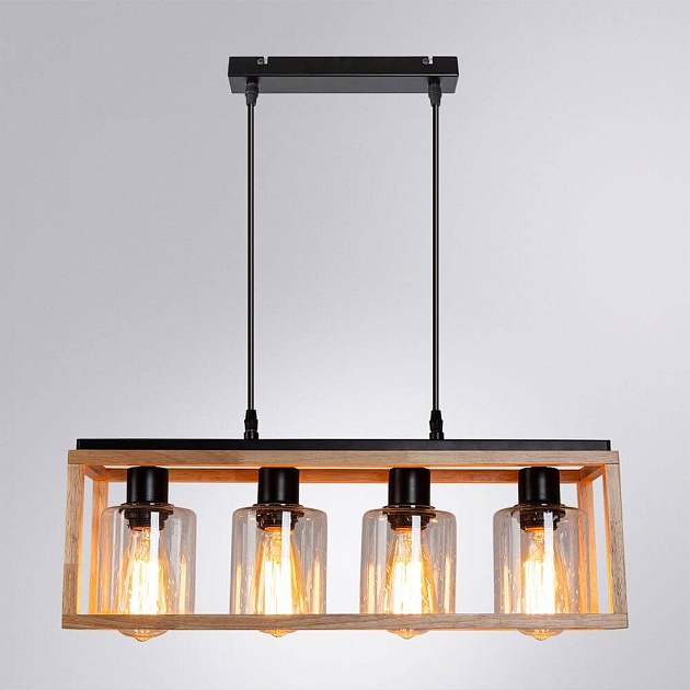 Подвесная люстра Arte Lamp Dublin A7025SP-4BK Фото № 5