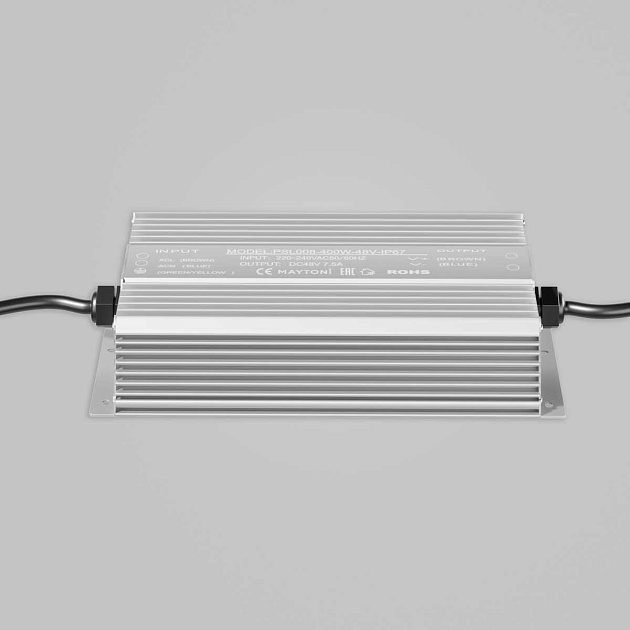 Блок питания Maytoni PSL008-400W-48V-IP67 изображение 3 Блок питания Maytoni PSL008-400W-48V-IP67 Фото № 3