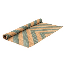 Ковер Tkano из джута с вставками зеленого цвета из коллекции Ethnic, 200х300 см TK22-DR0022 2