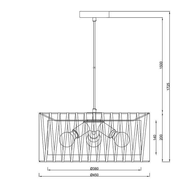 Подвесной светильник Escada 10181/3S Фото № 2