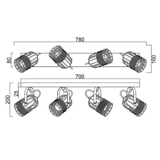Спот Vele Luce Extra VL6472W04 Фото № 5