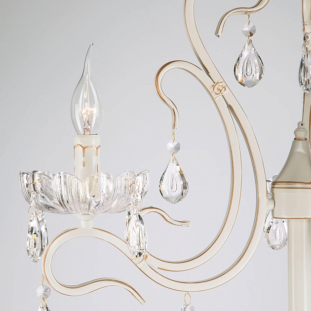 Торшер Eurosvet 12205/3F белый Strotskis изображение 3 Торшер Eurosvet 12205/3F белый Strotskis Фото № 3