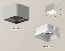 Комплект потолочного светильника Ambrella light Techno Spot XC (C7834, N7755) XS7834010 1