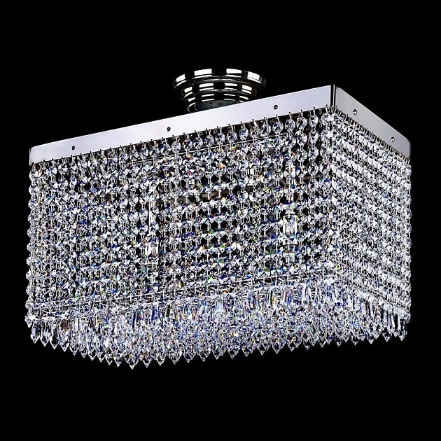 Потолочный светильник Artglass Leandra 250X450 Nickel CE Фото № 