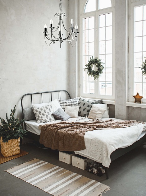 Подвесная люстра De Markt City Свеча 683014005 Фото № 12