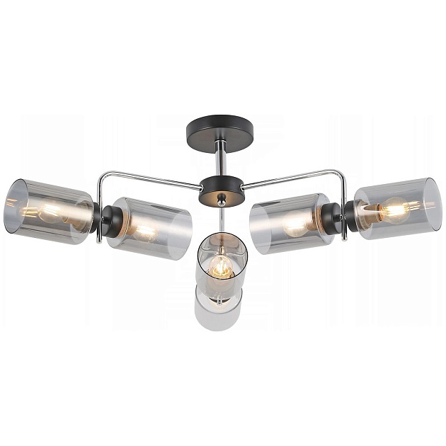 Потолочная люстра Illumico IL8249-6COU-79 BK CR Фото № 