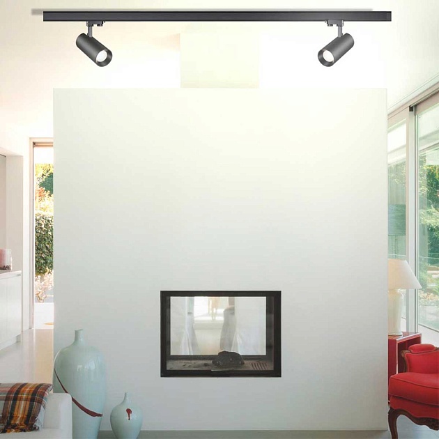 Трековый однофазный светодиодный светильник Novotech Port Nail 358741 Фото № 5