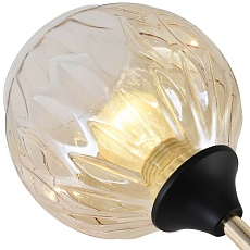 Потолочная люстра Reluce 01358-0.3-06 BK+FGD 2