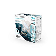 Встраиваемый светодиодный светильник Gauss 927420209-S 2