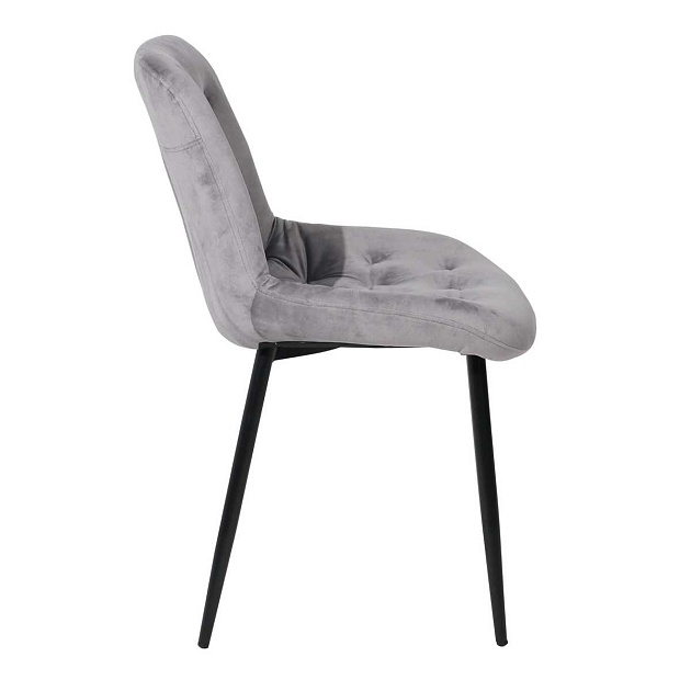 Кухонный стул AksHome Asrta светло-серый, велюр 70486 Фото № 5