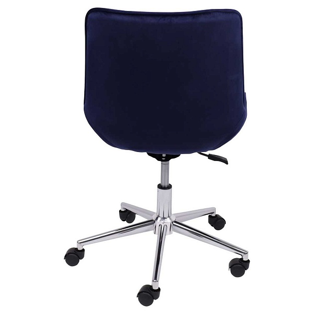 Поворотное кресло AksHome Lumier сапфировый, велюр 79742 Фото № 6