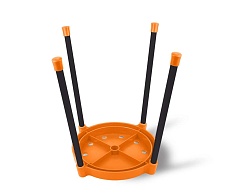 Табурет Sheffilton SHT-S36 оранжевый/черный 8077259311 2