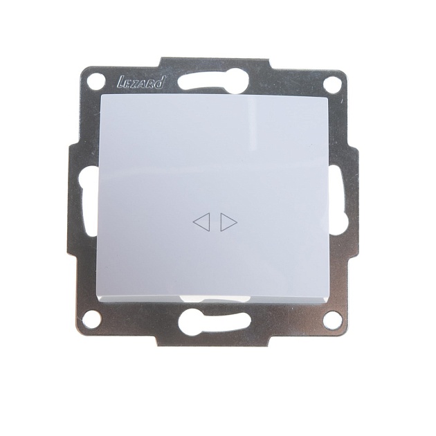 Выключатель промежуточный Lezard Karina белый 707-0288-107 Фото № 