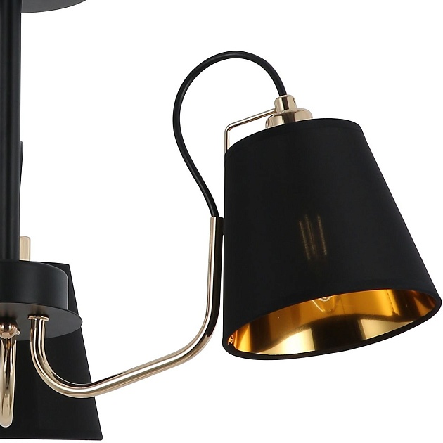 Потолочная люстра Illumico IL6120-3COU-79 BK GD Фото № 2