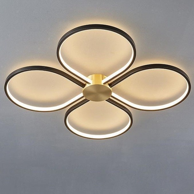 Потолочная светодиодная люстра Romatti Kobo Trini PT81055L-4B Фото № 