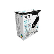 Трековый светодиодный светильник Gauss Track Light Led TR073 4