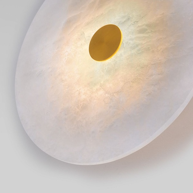 Настенный светодиодный светильник Eurosvet Thasos 40341 Led латунь Фото № 3