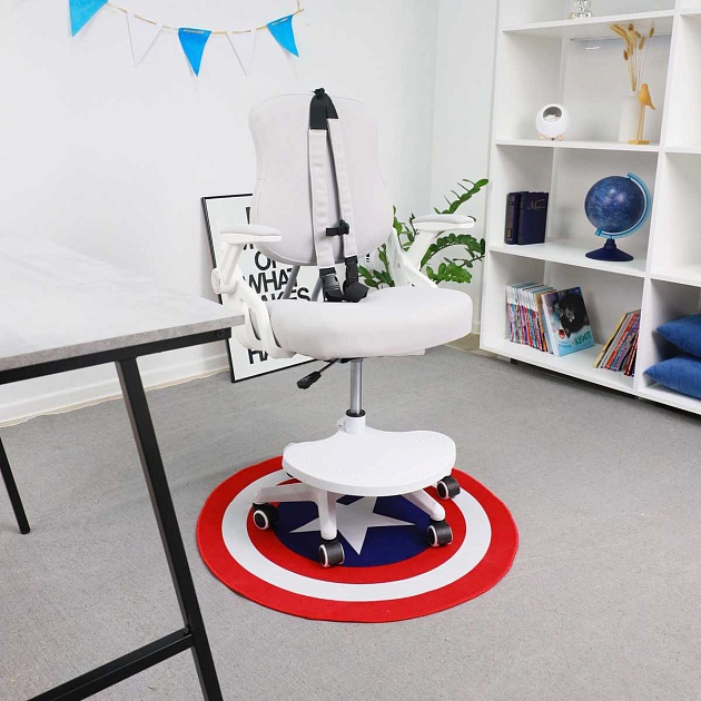 Детское кресло AksHome Swan серый, ткань 84771 изображение 18 Детское кресло AksHome Swan серый, ткань 84771 Фото № 18