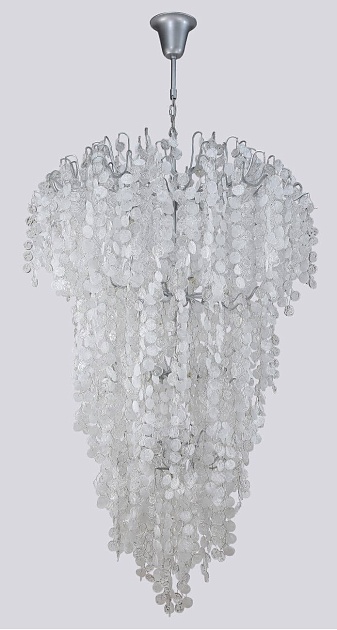 Подвесная люстра Crystal Lux Barcelona SP33 Silver Фото № 2