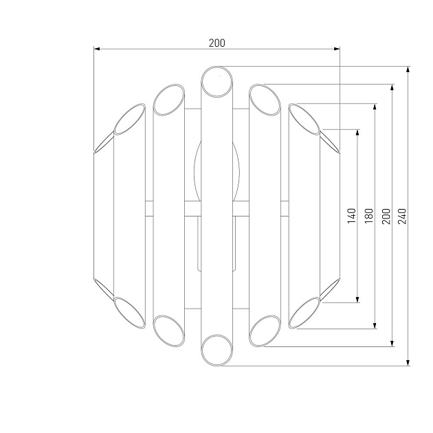 Настенный светильник Bogates Castellie 361/1 Фото № 3