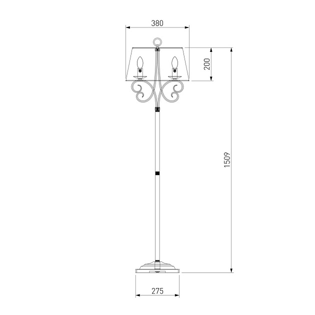 Торшер Bogates 01090/3 Фото № 2