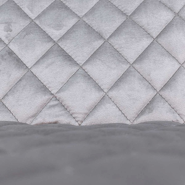 Барный стул AksHome Leros светло-серый, велюр 81473 изображение 4 Барный стул AksHome Leros светло-серый, велюр 81473 Фото № 4