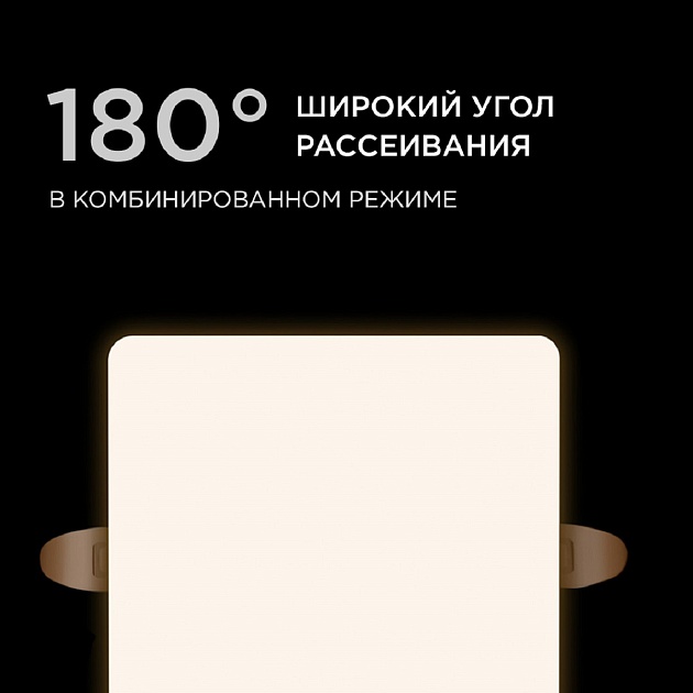 Встраиваемая светодиодная панель Apeyron 06-114 изображение 5 Встраиваемая светодиодная панель Apeyron 06-114 Фото № 5