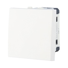 Выключатель LK Studio 45х45мм (схема 1) 16 A, 250 B (белый) LK45 850704 1