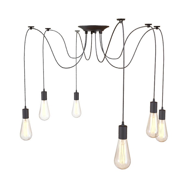 Подвесная люстра Loft IT Spider Loft1162/6 Фото № 4