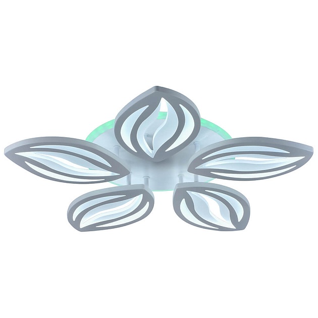 Потолочная светодиодная люстра Profit Light 8021/5 WHT изображение 2 Потолочная светодиодная люстра Profit Light 8021/5 WHT Фото № 2