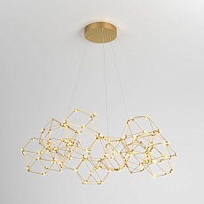 Подвесной светодиодный светильник Eurosvet Uma 90169/12 медь