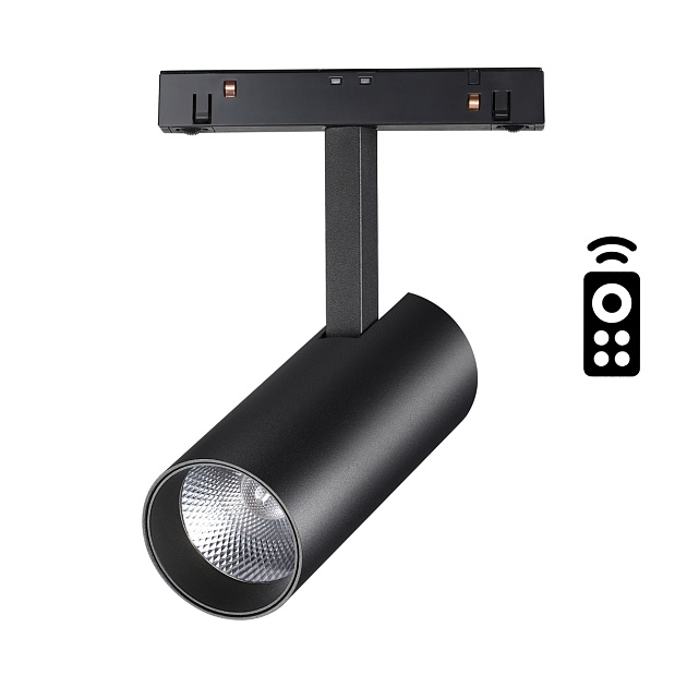 Трековый однофазный светодиодный светильник Novotech Shino Flum 358630 Фото № 