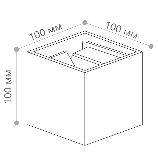 Уличный настенный светодиодный светильник Feron Майами DH012 48097 изображение 2 Уличный настенный светодиодный светильник Feron Майами DH012 48097 Фото № 2