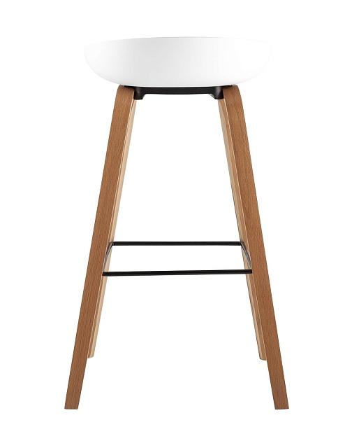 Барный стул Stool Group LIBRA белый деревян. ножки 8319 WHITE изображение 3 Барный стул Stool Group LIBRA белый деревян. ножки 8319 WHITE Фото № 3