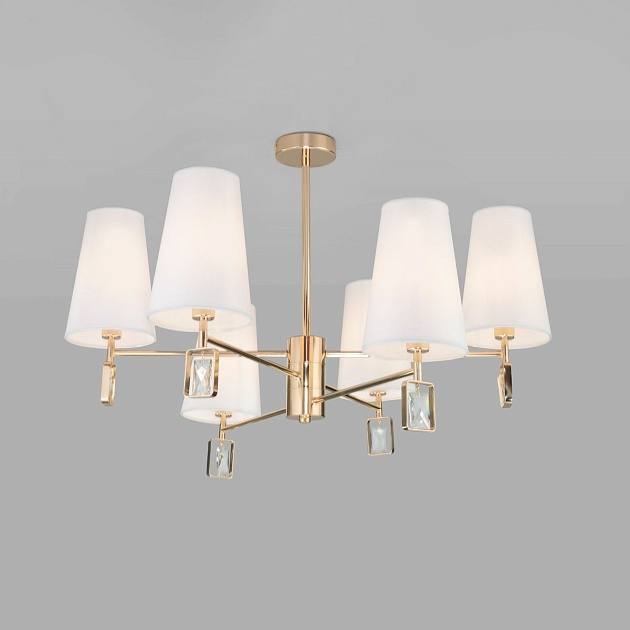 Потолочная люстра Eurosvet Milazzo 60137/6 золото Фото № 